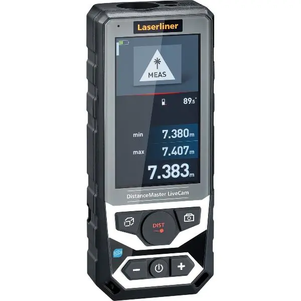 Zlevněný LASERLINER laser-měřič vzdálenosti Distance Master LiveCam