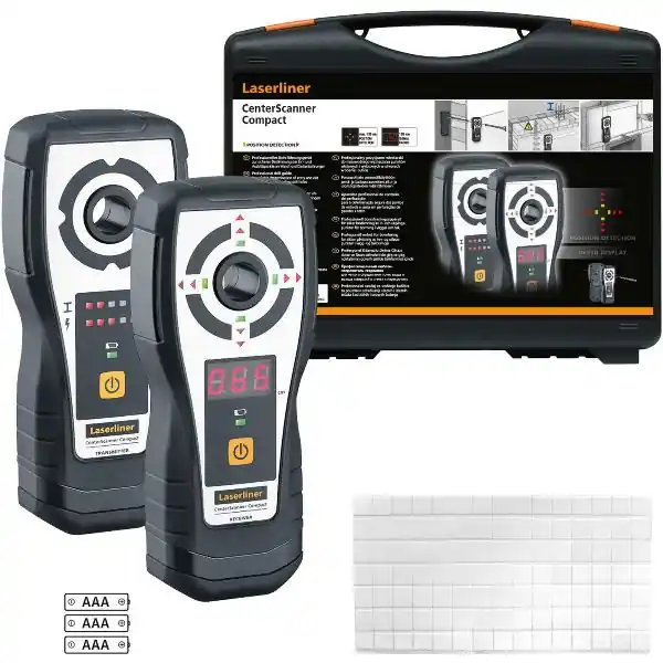 Novinka LASERLINER měřící zařízení pro vedení vrtáku CenterScanner Compact