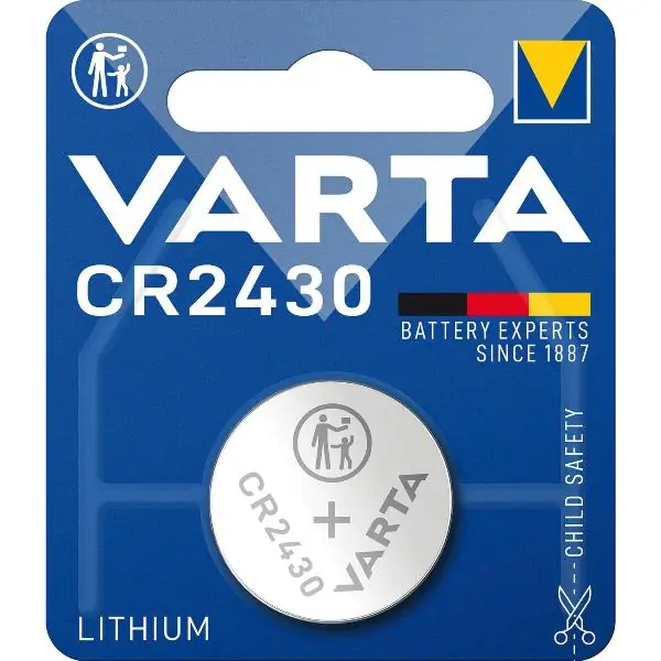 VARTA knoflíková baterie CR 2430 3 Volt (1ks) Značkový
