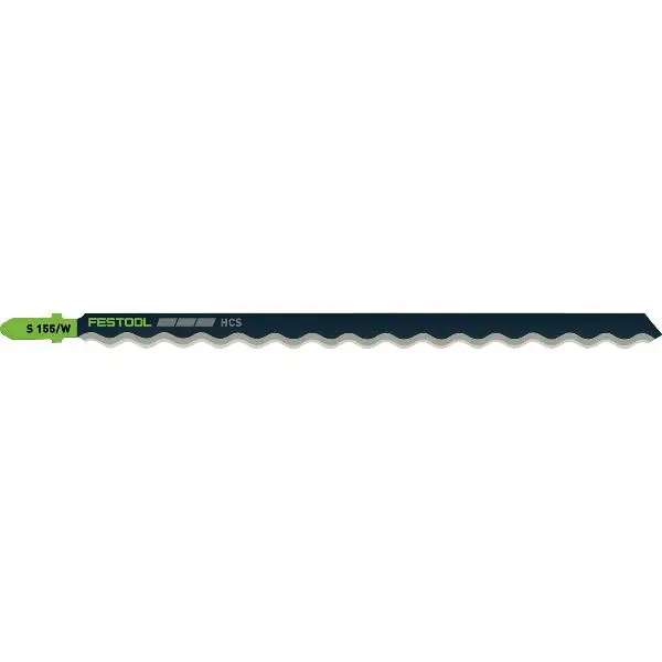 Značkový FESTOOL Nůž vlnitý S 155/W/3 pěna - 3 kusy