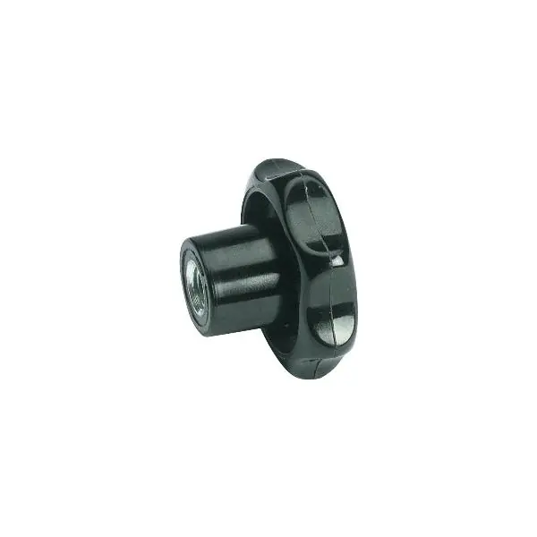 Hvězdice s vnitřním závitem M5, vnější ø 32 mm, plast Ověřený