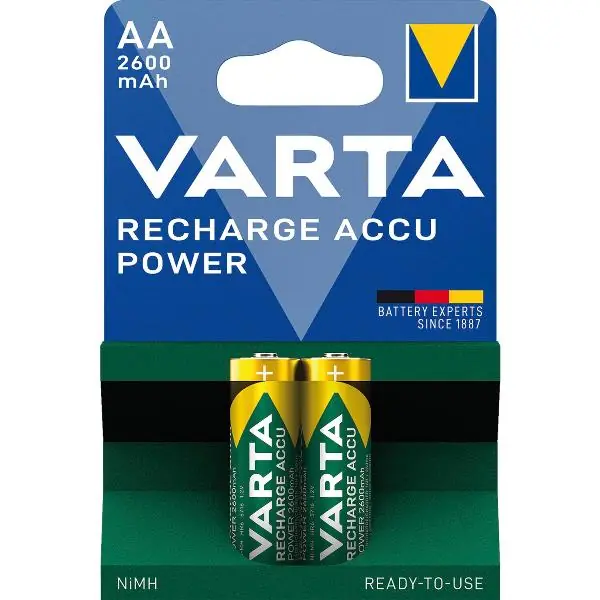 VARTA nabíjecí baterie Professional HR6/AA 1,2 V (2ks) Autentický