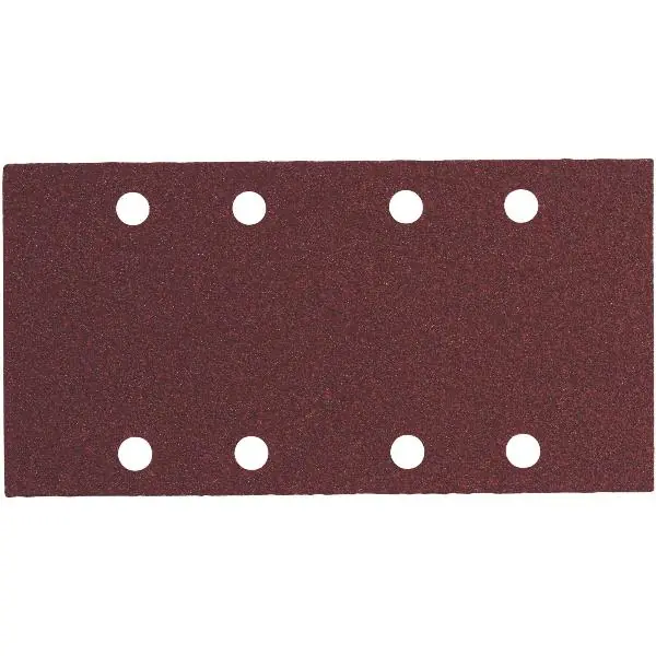METABO brusné pásky na suchý zip 8 otvorů 93 x 185 mm hrubost 80 (10 ks) Doprava Zdarma