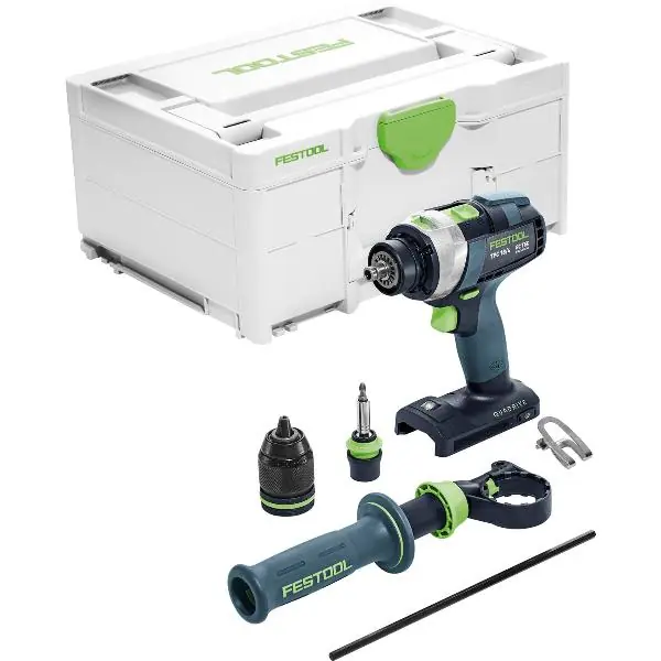 Horká Nabídka FESTOOL Aku příklepový vrtací šroubovák TPC18/4 Basic 18,0 V