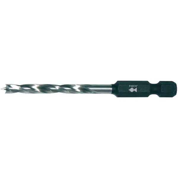 FISCH spir. vrták do dřeva 3 mm s 1/4" bitem pro upín. Autentický