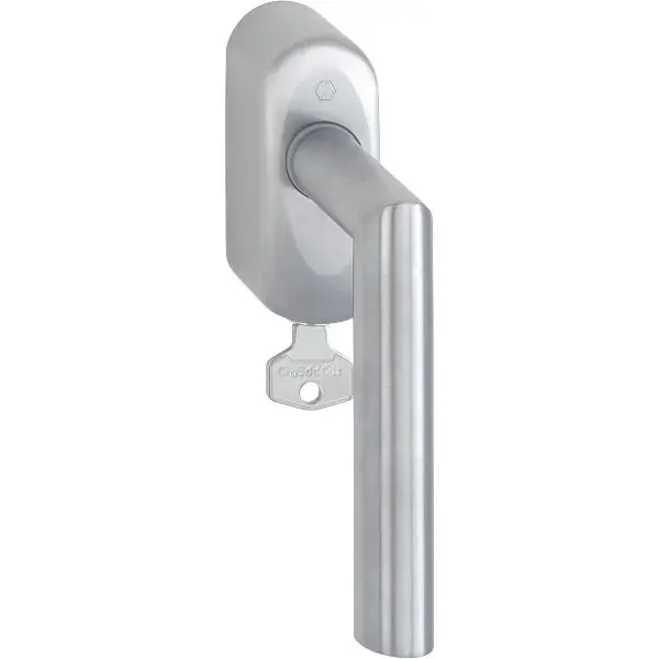 Výhodná Nabídka HOPPE okenní klika AMSTERDAM SecuSelect zamykatelná, VK 7x32 mm, nerez mat