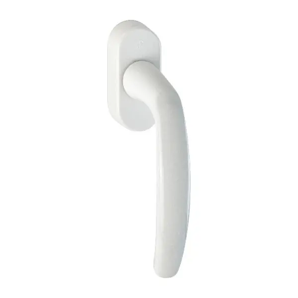 HOPPE okenní klika ATLANTA - Secustik 90°, 7 x 32-42 mm, F9016 běžná bílá Vrácení Zdarma