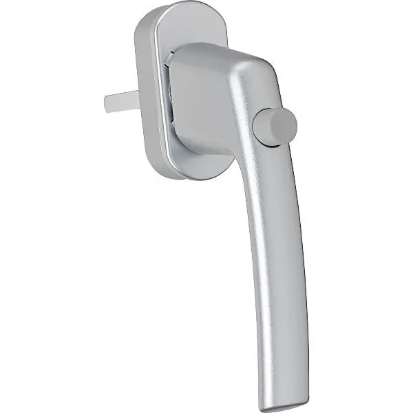 MACO okenní klika TRESOR s tlačítkem, 90° 7,x35, stříbrná Koupit Online