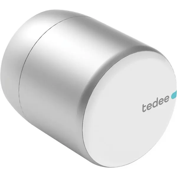 Značkový Motorový pohon TEDEE PRO Smart-Lock ø 45 x 55 mm Homekit hliník stříbrný