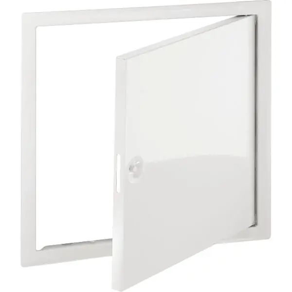 Autentický UPMANN Revizní dvířka Softline se čtyřhran. zámkem 200x400 mm ocel bílá RAL9016