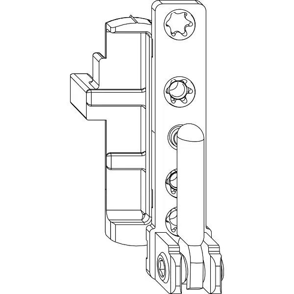MACO spodní ložisko DT130, 12/18 mm,pravé, pro balk.dveře, 130kg,stříbrné(59490) Cenový Hit