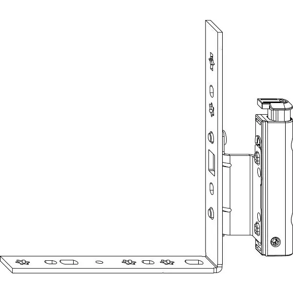 MACO spod.křídlové ložisko pro balk.dveře DT130 s ÜV, 12/18-13mm, levé (209412) Levný