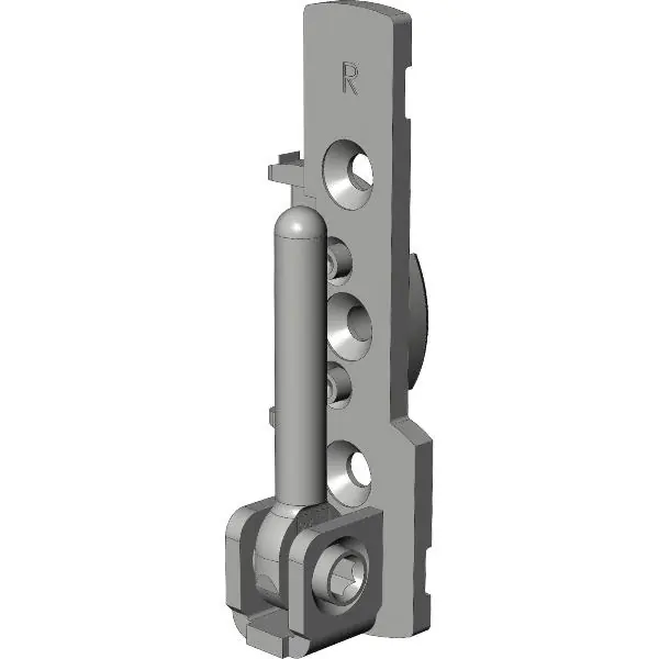 Ověřený WINKHAUS Rohové ložisko EL.HT.18-12.RS, 12/18-9V/13V, 130 kg, pravé, stříbrné