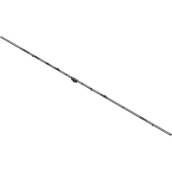 Oblíbený WINKHAUS převodová lišta konstant GAK.2000-2,DM 15,5mm,FFH 1750-2000,stříbrná