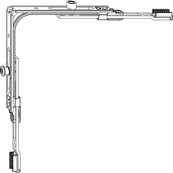 MACO-TRONIC MM rohový převod s 1iS a 1 magnetem, stříbrný (206190) Rychlé Dodání