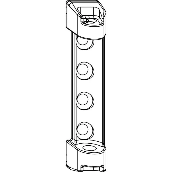 MACO ložisko nůžek pro PVC, 7 mm nosnými čepy, 120 kg, titan (225352) Vrácení Zdarma