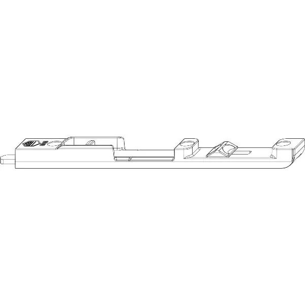 MACO MM hranová zástrč spodní MM-KS, pro 4 mm vůle drážky, R8, L=170 mm, stří. Cenový Hit