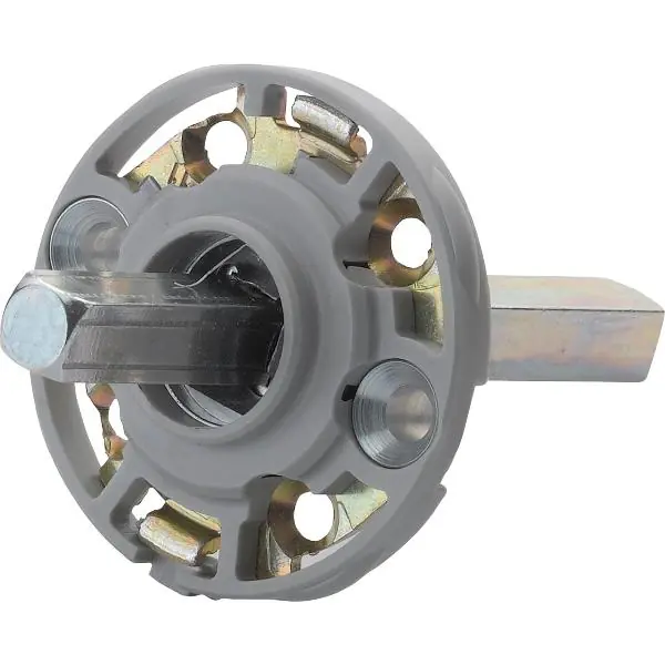 HOPPE montážní modul kulatý, čtyřhran 8/62 mm, ocel barvy hliník Oblíbený