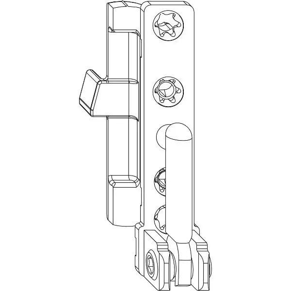 MACO spodní ložisko DT130, 4/15 mm, pravé, 130 kg, stříbrné (55492) Dokud Zásoby Vydrží