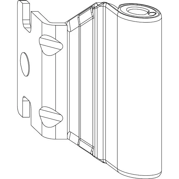 Jen Po Omezenou Doba MACO úhelník závěsu AS/PVC 12/21-13 mm, včetně bílé krytky (58006)