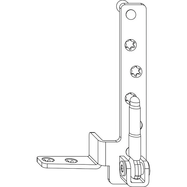 MACO sp.ložisko MAMMUT dřevo 220kg, 12/18 mm, nos.čepy 9mm, bílé, levé (210595) Levný
