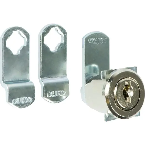 Pouze Dnes BURG univerzální zámeček ZS 82, tloušťka materiálu 1-2 + 4-5 mm, pochromováno