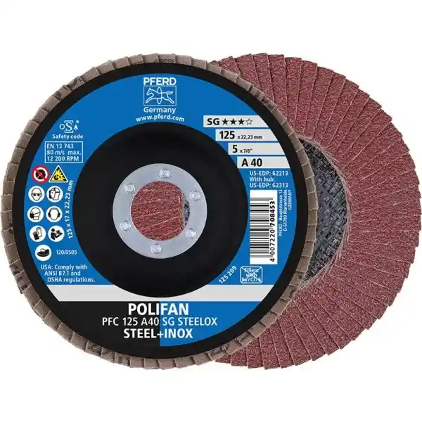 Kotouč lamelový A120SG rovný 125mm K120 PFERD Vrácení Zdarma