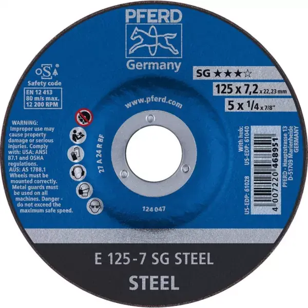 Super Cena Kotouč brusný prohnutý A24RSG 115x7mm PFERD
