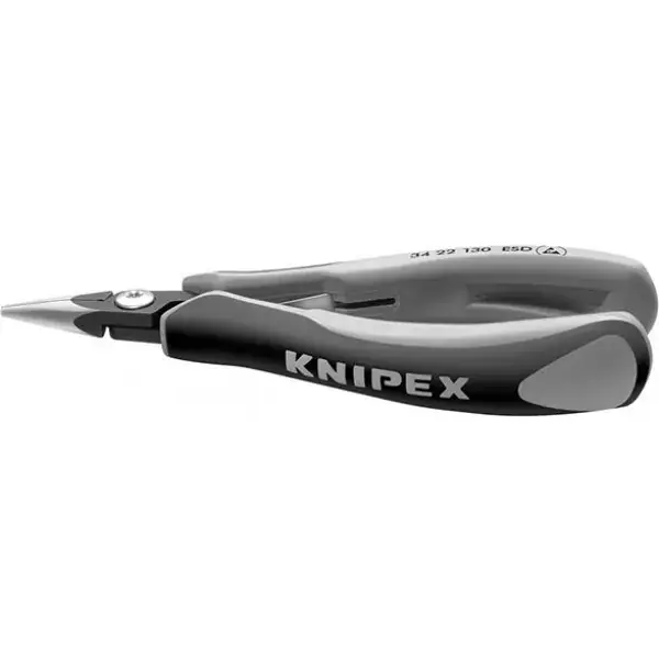 Nejprodávanější Kleště pro elektroniku - půlkulaté 34 22 130 ESD Knipex
