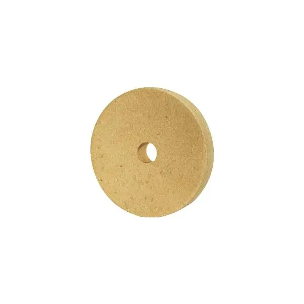 Plstěný kotouč ř 100 mm, šířka 20 mm, otvor 10 mm Vysoce Kvalitní
