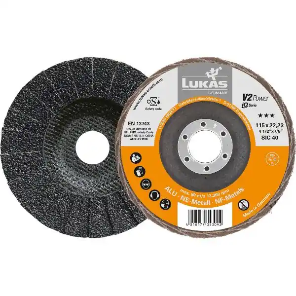 Must-Have LUKAS brusný lamelový kotouč SIC40 V2 hliník, ø 125 mm