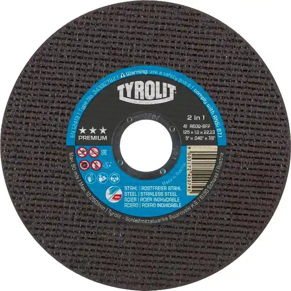 Must-Have TYROLIT řezný kotouč rovný Premium*** 178 x 1,6 mm, 2 v 1 super tenký