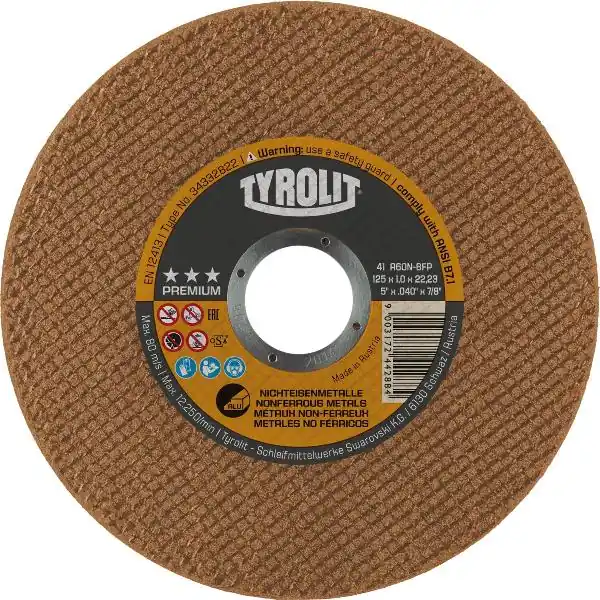 TYROLIT řezný kotouč rovný Premium***super tenký 115x1,6x 2,23mm hliník Form41 Cenově Výhodný