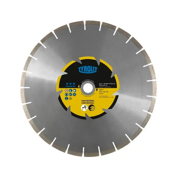 Sleva TYROLIT diamantový řezný í kotouč na mokro Premium TSU*** 650 x 3,9 mm
