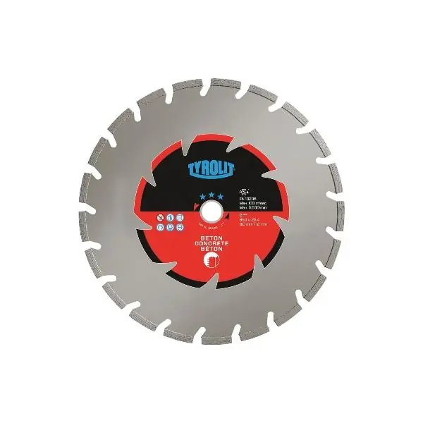Kup Teď TYROLIT diamantový řezný kotouč na mokro Premium*** FSC 350 x 3,2/12 mm