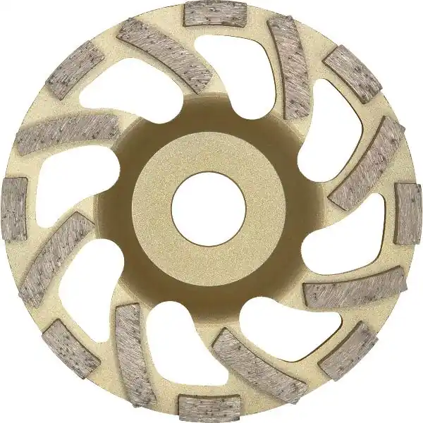 Ihned K Objednání DIEWE diamantový kotouč pro suché broušení New Fan Cup Gold 125 x 22 x 22.23 mm