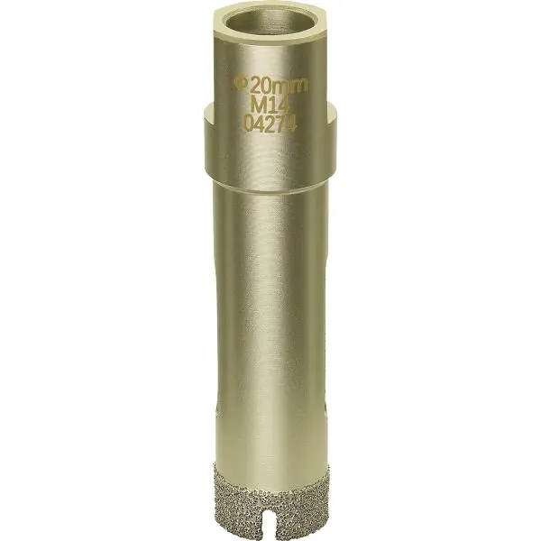 DIEWE diamantový suchý vrták do dlaždic Premium 7 M14 ø 20 mm Výhodná Nabídka