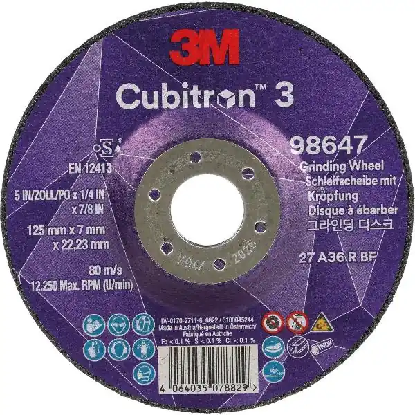 Nízká Cena 3M hrubovací kotouč Cubitron3 125 x 7 mm Inox/ocel