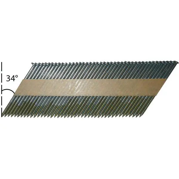 Originální ALSAFIX Prstencové proužky na hřebíky papírová vazba 2,8 x 63 mm 34º (2200 kusů)