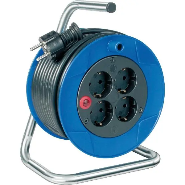 Pouze Dnes BRENNENSTUHL kabel. buben Kompakt 18ST H05VV-F 3G1.5 délka 15 m