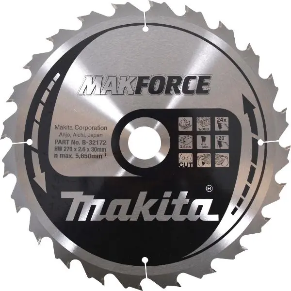 Výhodná Nabídka MAKITA Kotouč pily HM 235 × 30 × 1,6 mm 20 zubů WZ
