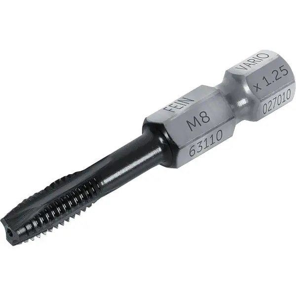 FEIN závitník HSS Vario M8 x 1,25 mm Vysoce Kvalitní