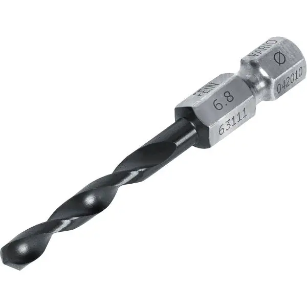 Akce FEIN spirálový vrták Vario HSS 65 HRC TiAlN 6hran. kolík ø 6,8 mm pro M8