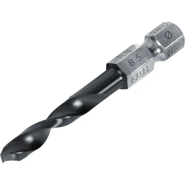 Top Prodej FEIN spirálový vrták Vario HSS 65 HRC TiAlN 6hran. kolík ø 8,5 mm pro M10
