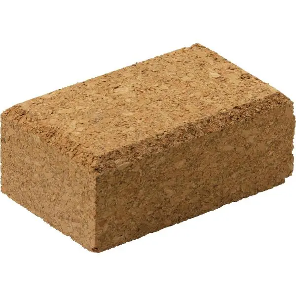 Brusný blok z přírodního korku 100 x 60 x 40 mm Akce