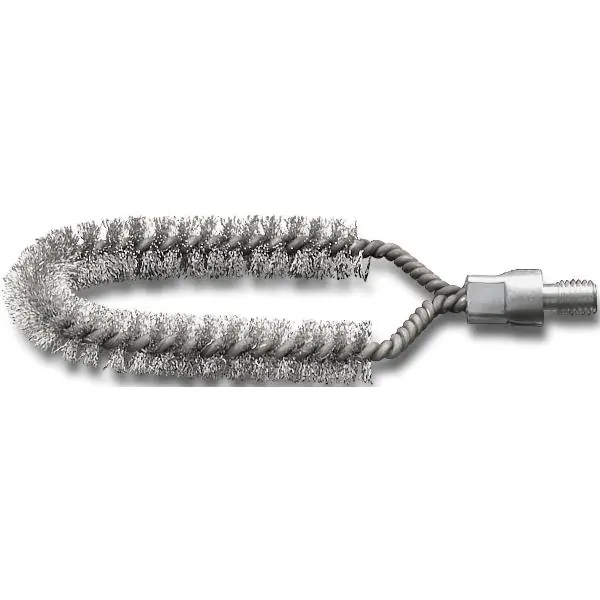 Kartáč na čištění kotlů LESSMANN zahnutý 30 mm, šířka 1/2" Oblíbený