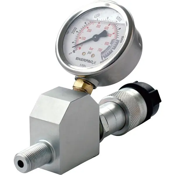 ENERPAC tlakoměr sada GA 45 GC připojovací závit 3/8"-NPTF Výprodej