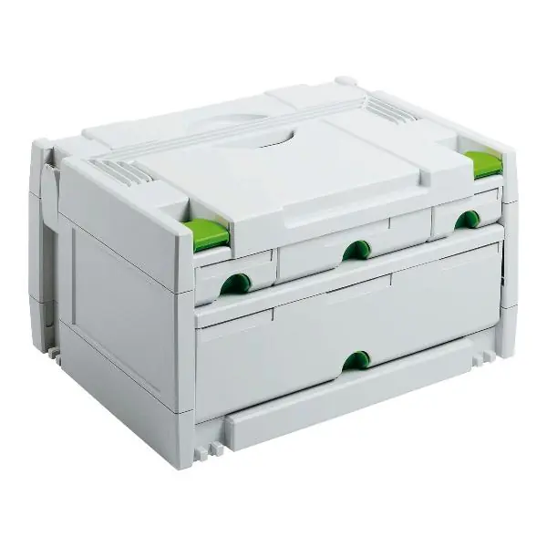 FESTOOL zásuvkový Systainer SYS 3 SORT/4 zásuvky 395 x 295 x 210 mm (491522) Vrácení Zdarma