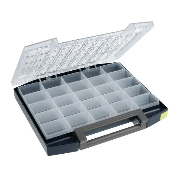 RAACO Sortimentní kufr Boxxser 55 5x10-25, vložky, 361 x 421 x 55 mm Akční Nabídka