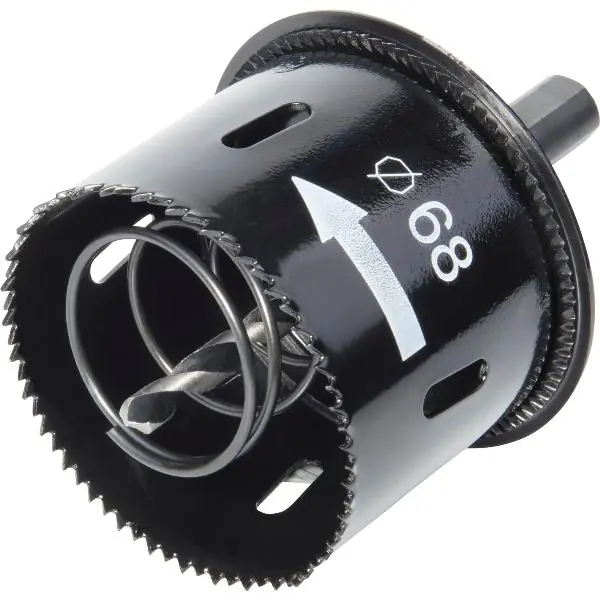 WOLFCRAFT vykružovák Profi s vyhazovačem, na dřevo ø 68 mm Ověřený